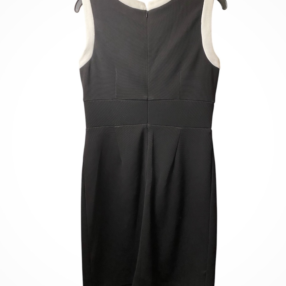 Perceptions Black and White Sheath Dress - Picture 5 of 11